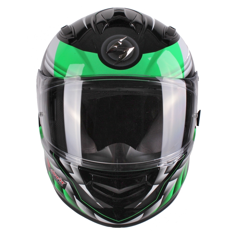Motoristička integralna kaciga Scorpion EXO-510 Air Scale crno-zelena rasprodaja
