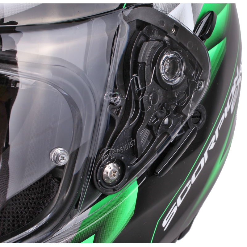 Motoristička integralna kaciga Scorpion EXO-510 Air Scale crno-zelena rasprodaja