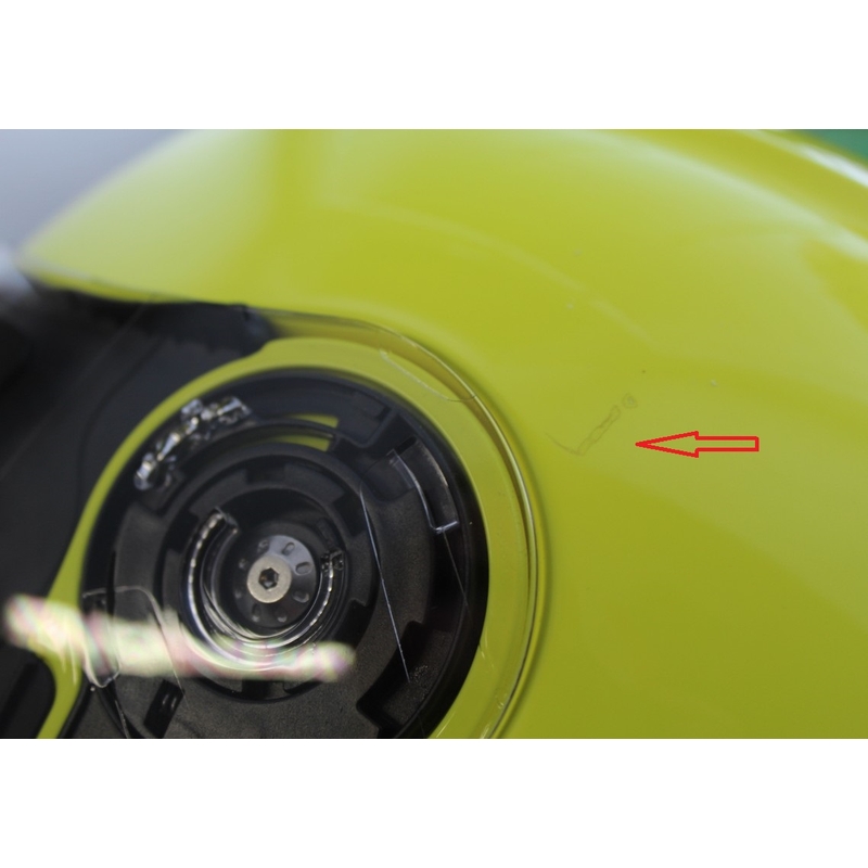 Preklopna motociklistička kaciga RSA TR-01 Žuta rasprodaja