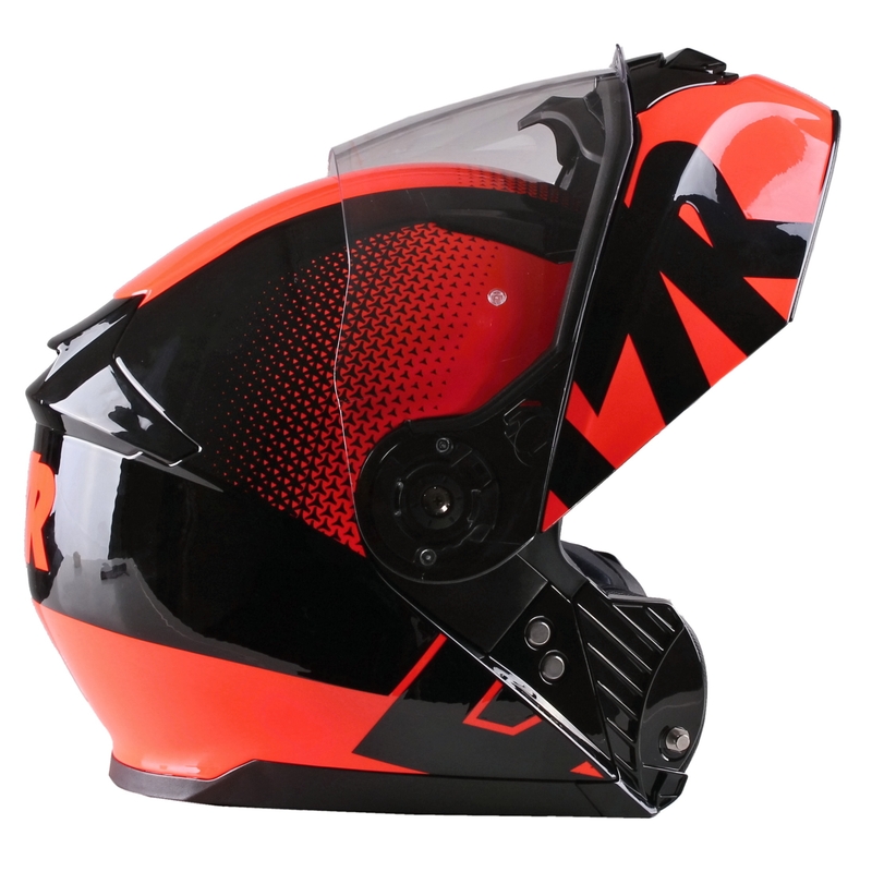 Lazer MH2 V'sible Flip Up motociklistička kaciga Fluo Red rasprodaja