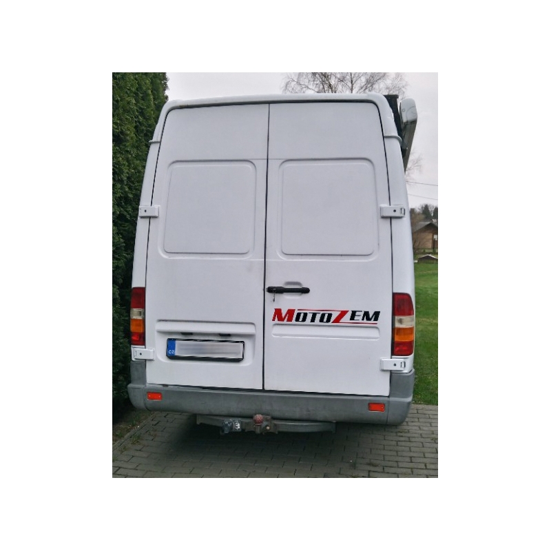 MotoZem logo naljepnica crna