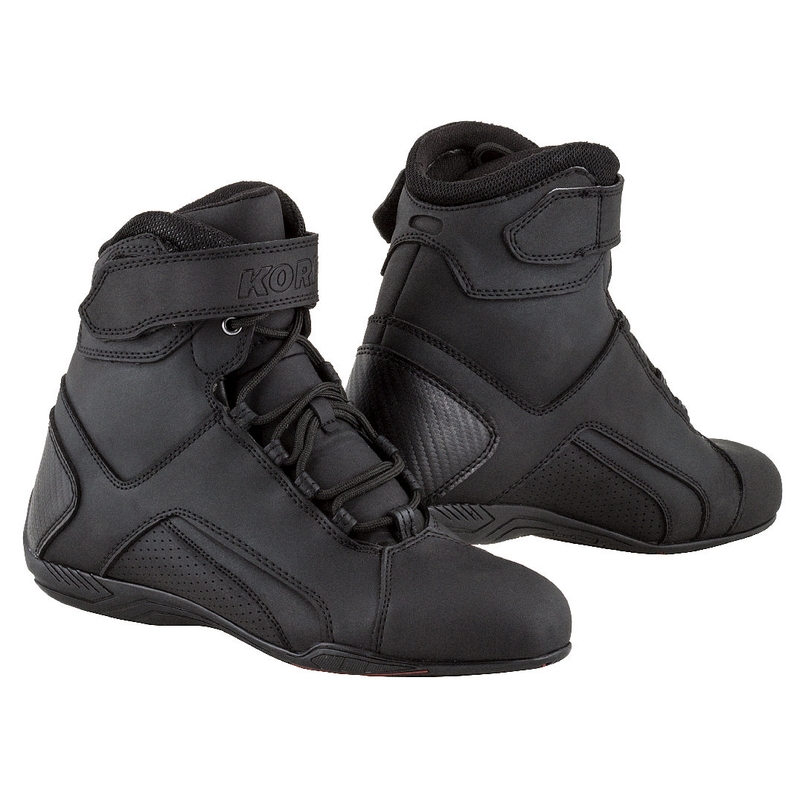 Motorističke čizme Kore Velcro 2.0 crne - II. kvaliteta