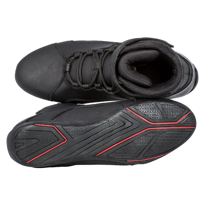 Motorističke čizme Kore Velcro 2.0 crne - II. kvaliteta