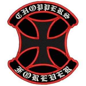 Patch Choppers štit crveni