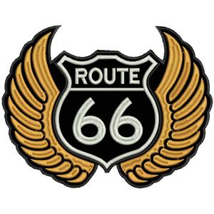 Patch Route krila narančasta