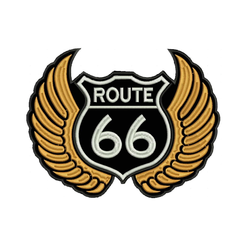 Patch Route krila narančasta