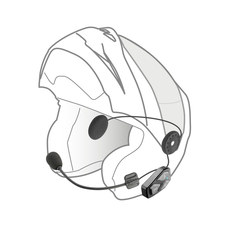 Bluetooth slušalice Interphone U-COM3 pojedinačno pakiranje