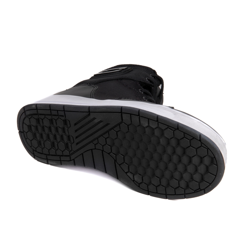 Motorističke čizme Ozone Spin crno-bijele