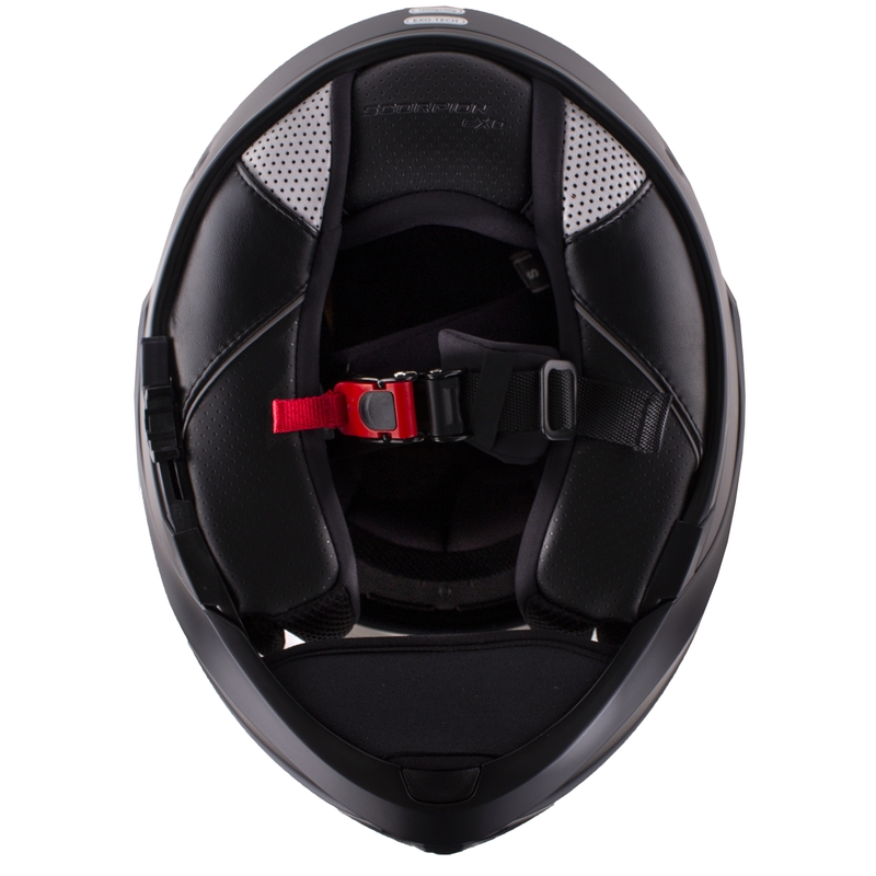 Preklopna kaciga Scorpion EXO-TECH crna mat
