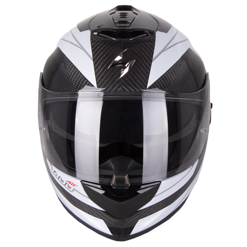 Scorpion EXO-1400 Carbon Air Legione kaciga za cijelo lice crno-bijela rasprodaja
