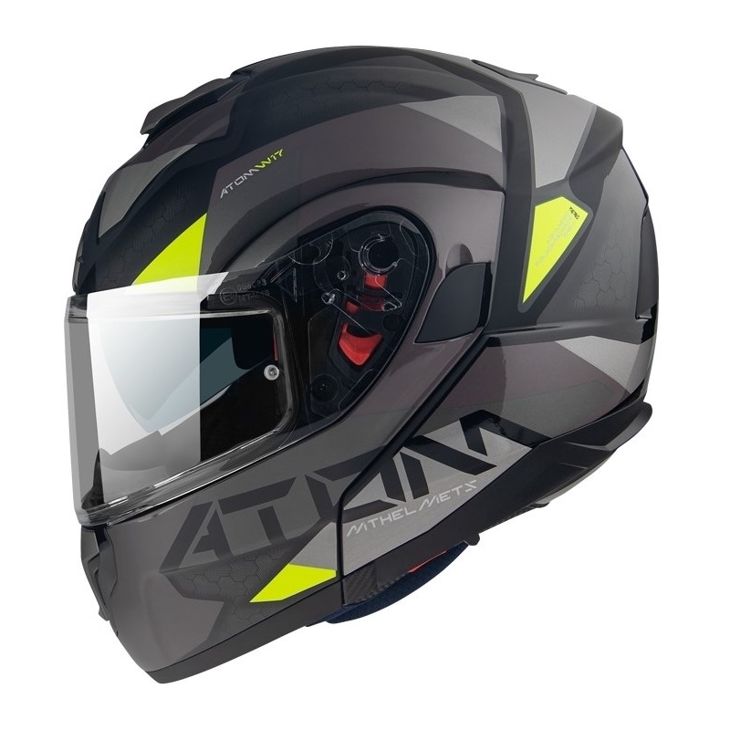 Motociklistička kaciga na preklop MT Atom SV W17 B2 siva