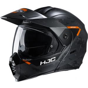 Motociklistička kaciga na preklop HJC C80 Bult MC7SF crno-narančasta