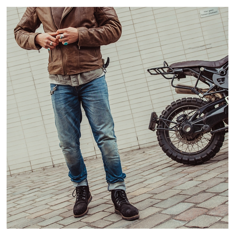 Revit Carlin SK motociklističke traperice plave produžene