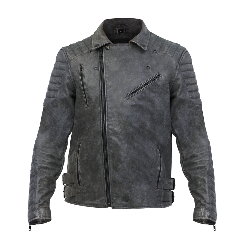 BROGER Ohio Vintage sive motociklističke jakne rasprodaja