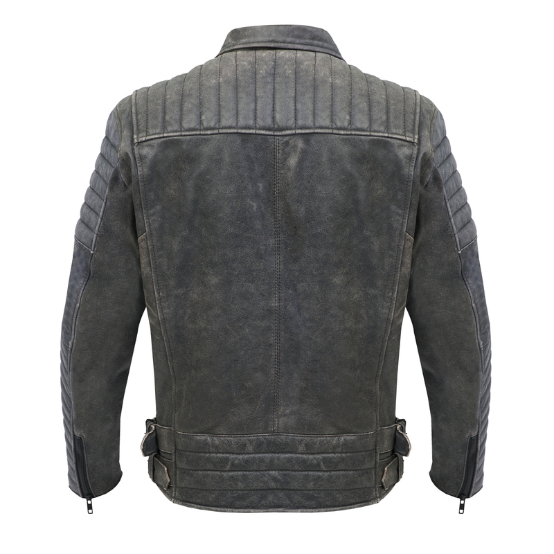 BROGER Ohio Vintage sive motociklističke jakne rasprodaja