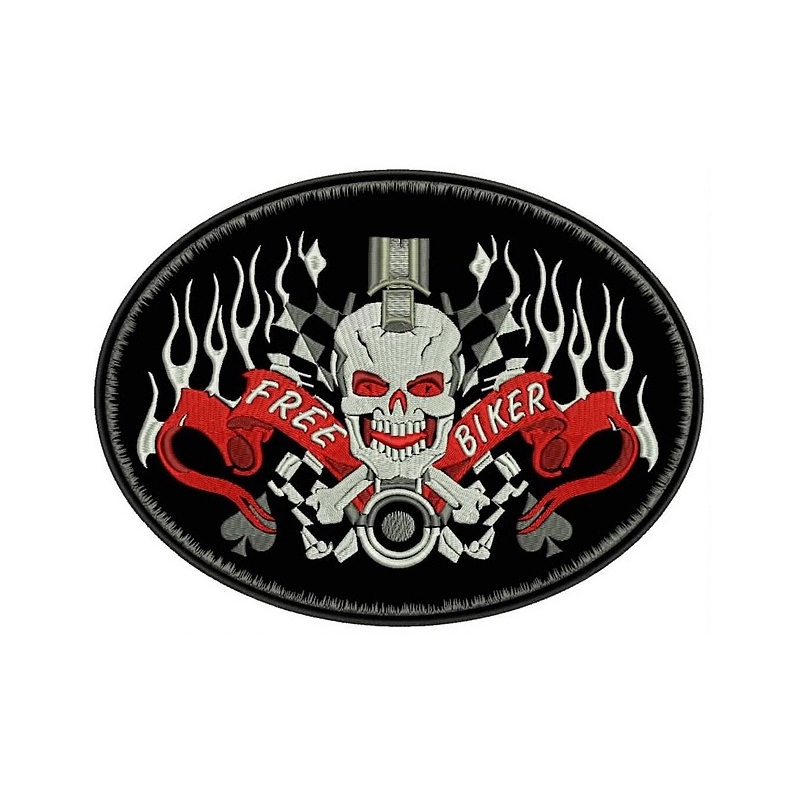 Patch Free Biker ovalni - veliki rasprodaja