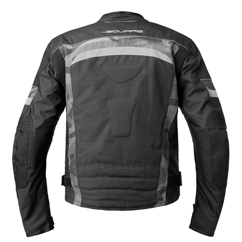 Motociklistička jakna 4SQUARE Titan crno-siva camo rasprodaja