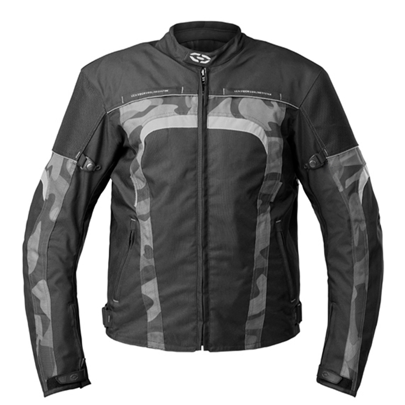 Motociklistička jakna 4SQUARE Titan crno-siva camo rasprodaja