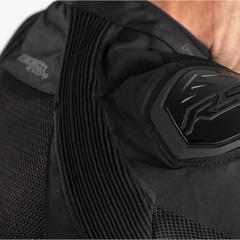 RST Tractech Evo 4 mrežasta lagana motociklistička jakna crna rasprodaja