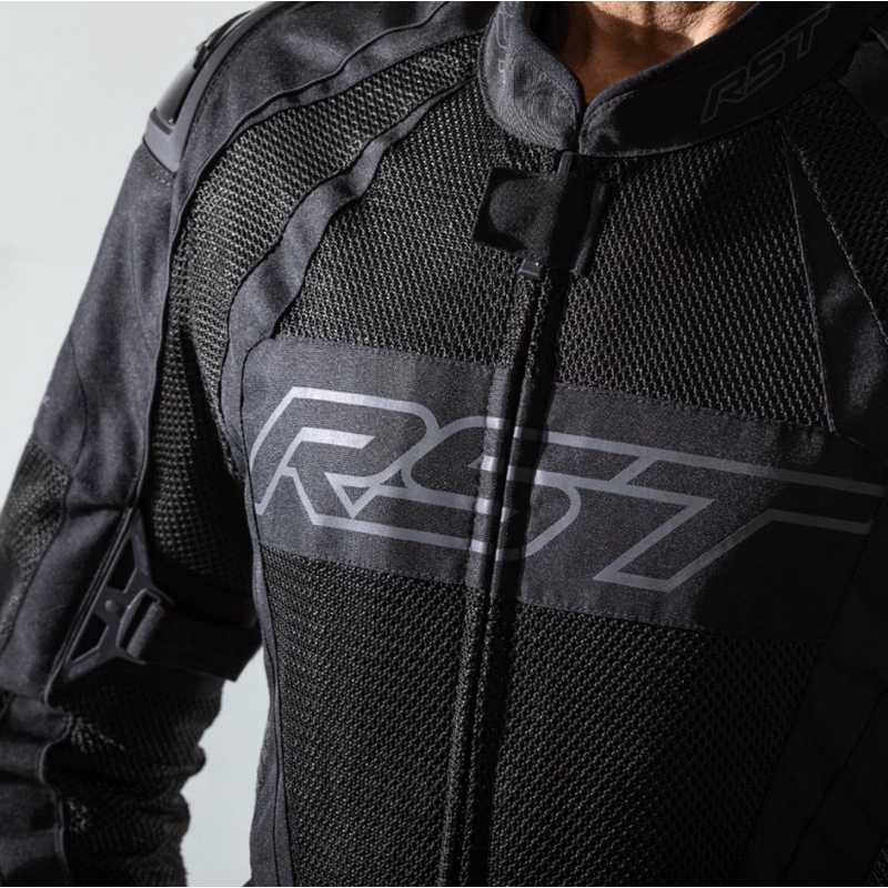 RST Tractech Evo 4 mrežasta lagana motociklistička jakna crna rasprodaja