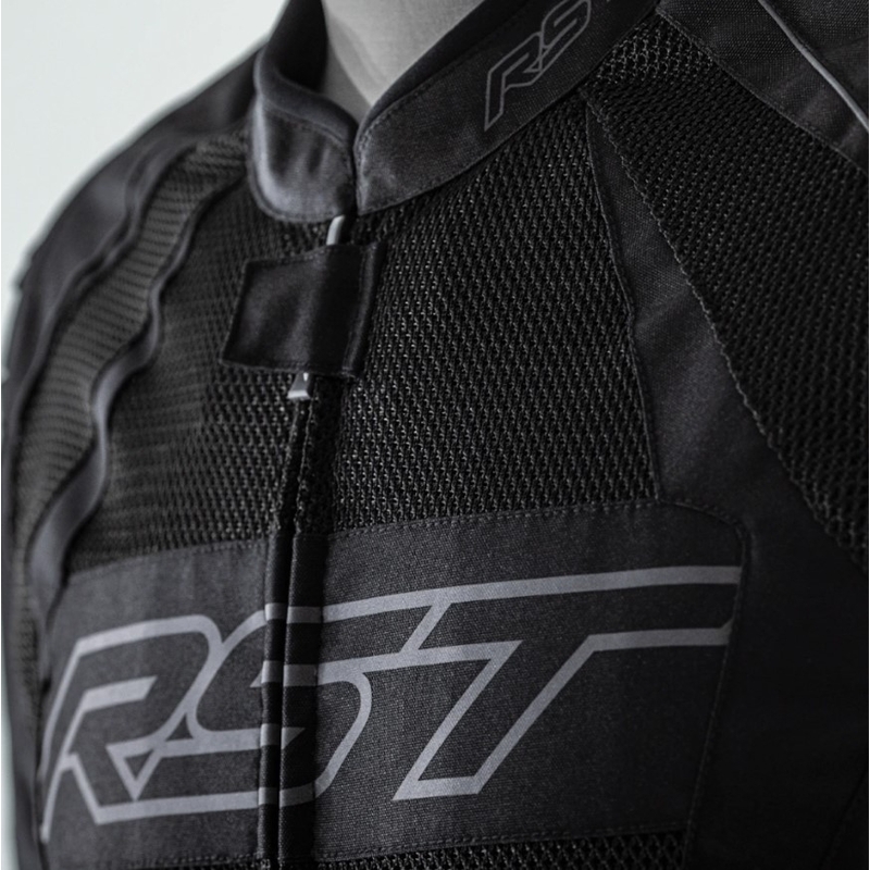 RST Tractech Evo 4 mrežasta lagana motociklistička jakna crna rasprodaja
