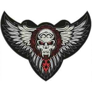 Zakrpa Krila s ornamentom - velika