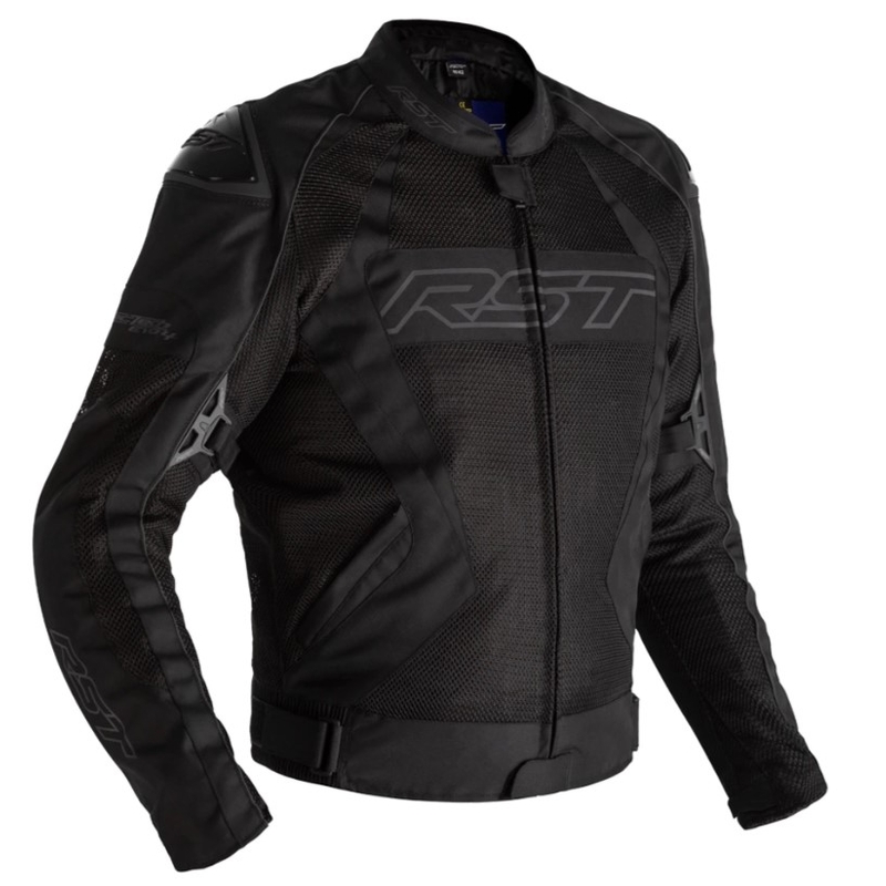 RST Tractech Evo 4 mrežasta lagana motociklistička jakna crna rasprodaja