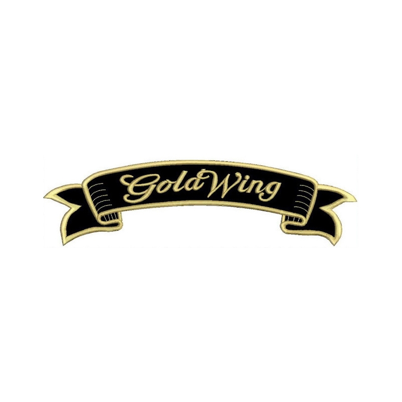 Gold Wing traka zakrpa - velika