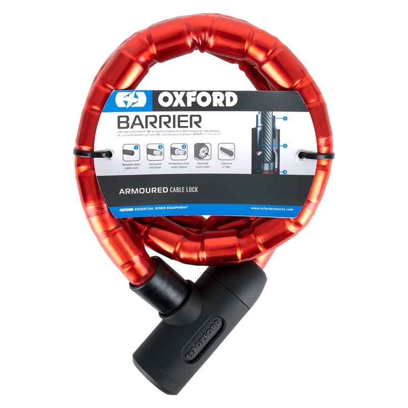 Brava Oxford Barrier 1,4 m crvena