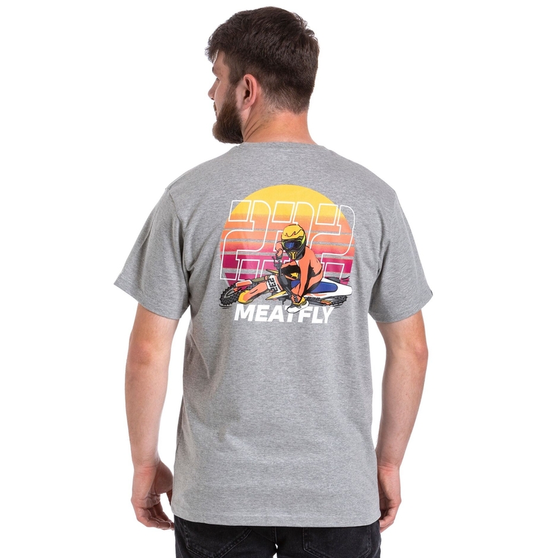 Meatfly Marmi T-shirt siva rasprodaja
