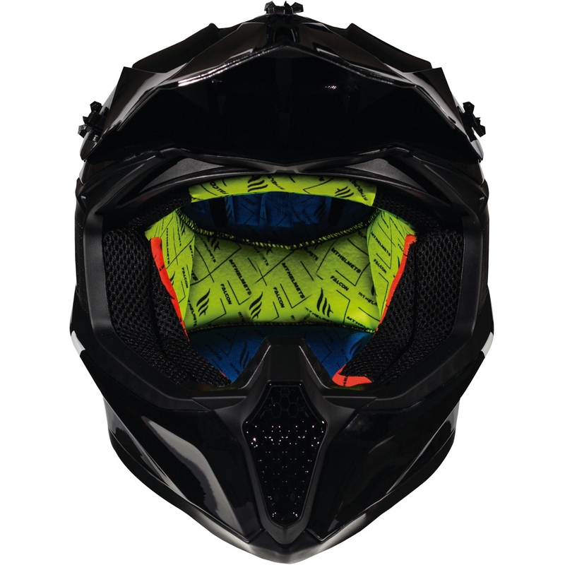 Motocross kaciga MT Falcon Solid black