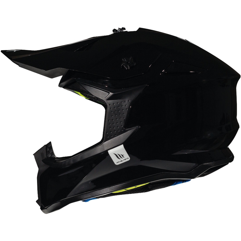 Motocross kaciga MT Falcon Solid black