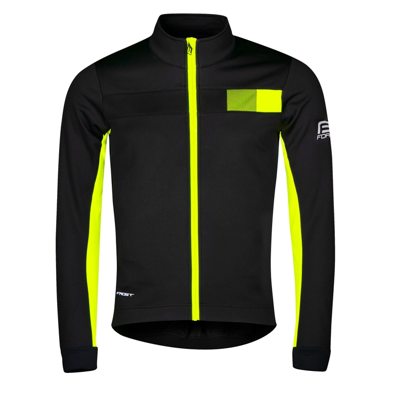 Biciklistička jakna FORCE Frost crna-fluo rasprodaja
