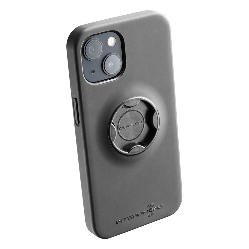 Zaštitna maska Interphone QUIKLOX za Apple iPhone 13 crna