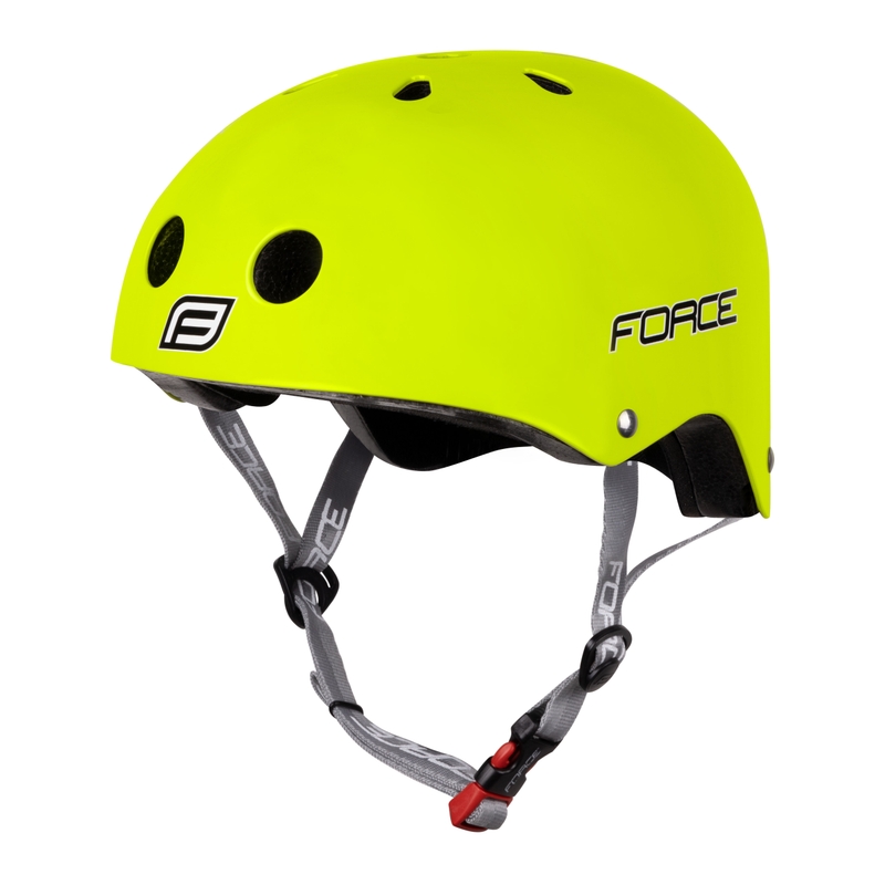 Biciklistička kaciga FORCE BMX fluo žuta rasprodaja