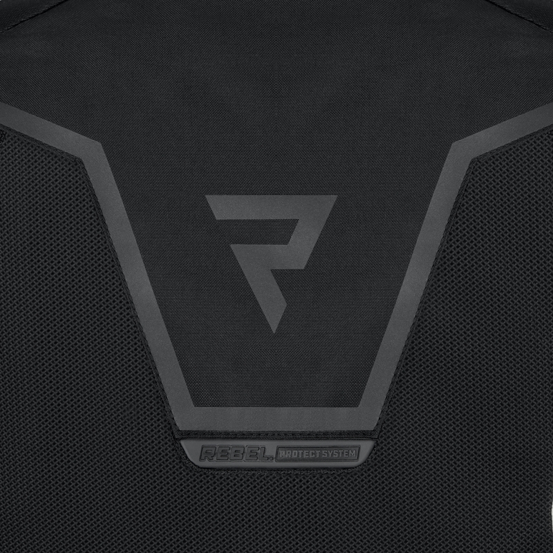 Motociklistička jakna Rebelhorn Hiflow IV crno-fluo žuta rasprodaja