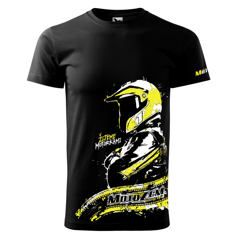 Muška majica MotoZem - Živimo od motocikala