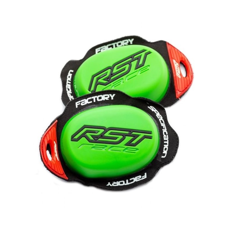 Klizači za koljena RST 1924 Factory Reverse Velcro fluozeleni rasprodaja