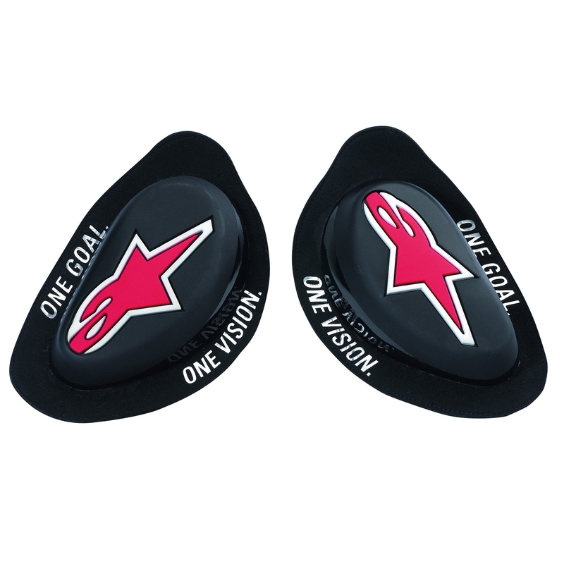 Alpinestars GP klizači za koljena crno-crveni