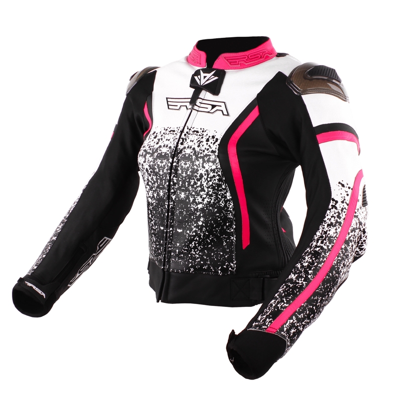 RSA Flow II ženska dvodijelna obuća crno-bijela-fluoro-ružičasta rasprodaja