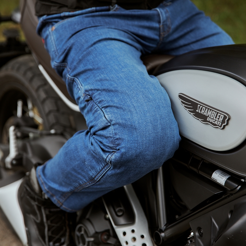 Rebelhorn Classic III SF motociklističke traperice isprane plave boje rasprodaja