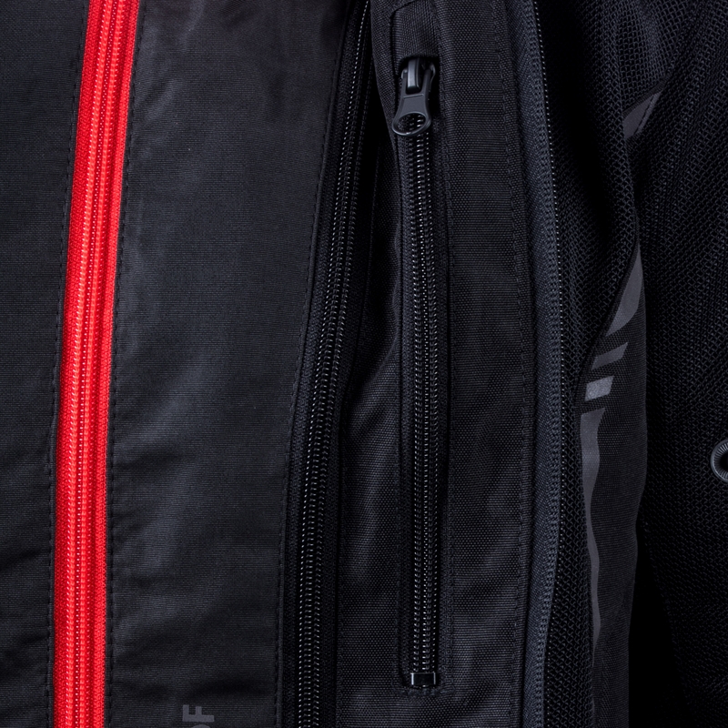 Ženska motoristička jakna Ozone Jet II crna rasprodaja