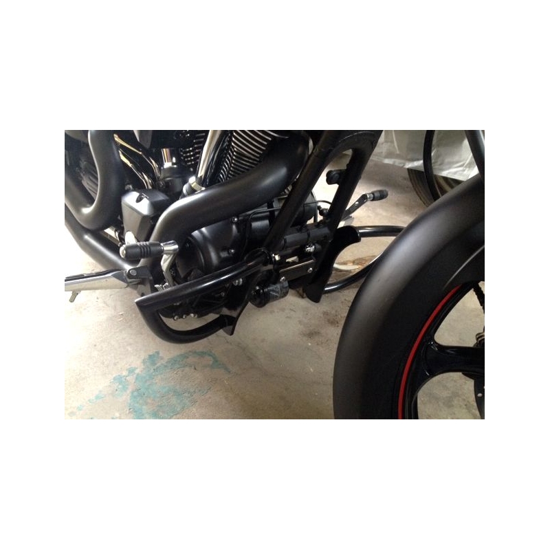 Crash okvir Yamaha - Raider 1900 dvodijelni crni mat