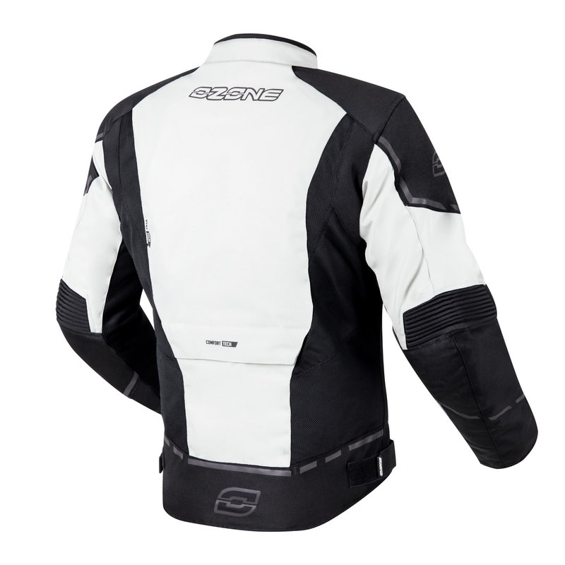 Motociklistička jakna Ozone Jet II sivo-crna rasprodaja