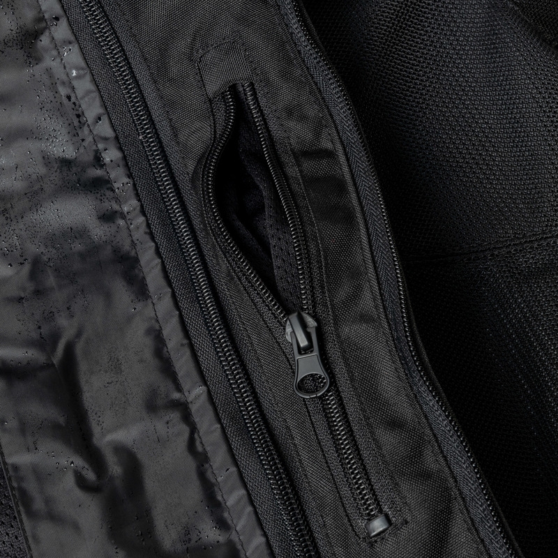 Motociklistička jakna Ozone Jet II crno-fluo žuta rasprodaja