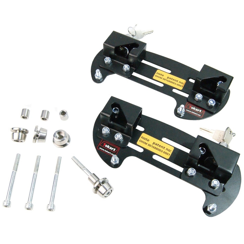 Tokart bočni držači torbi s bravom - 265 mm