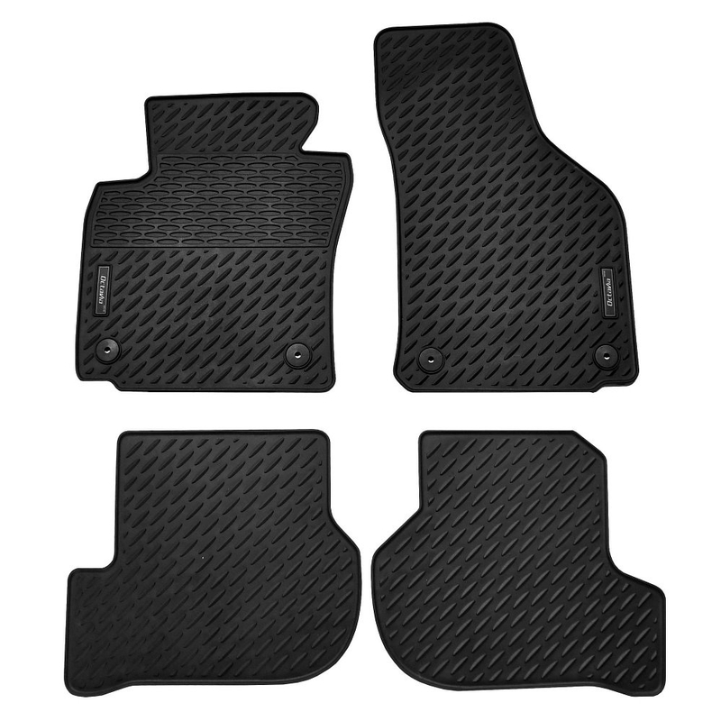 Gumeni tepisi PERFECT FIT set od 4 OCTAVIA II sa fiksacijom