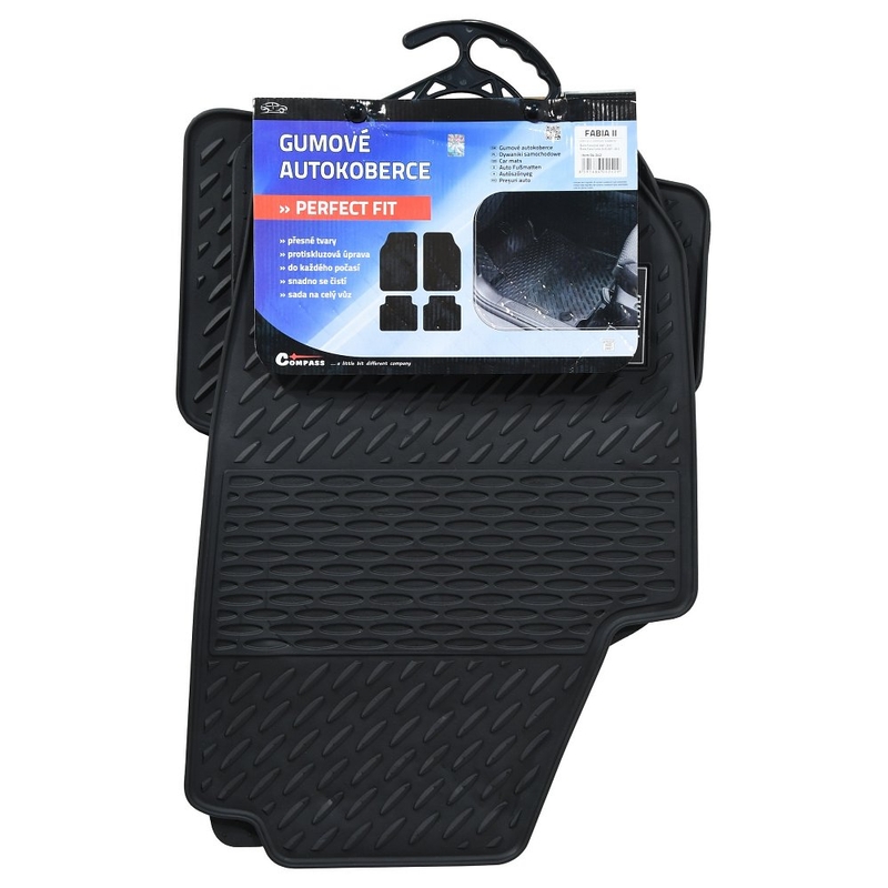 Gumeni tepisi PERFECT FIT set od 4 komada FABIA II