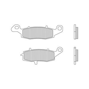 Brzdové destičky BREMBO CC ROAD