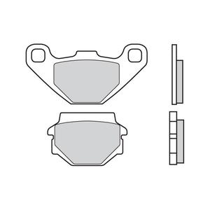 Brzdové destičky BREMBO